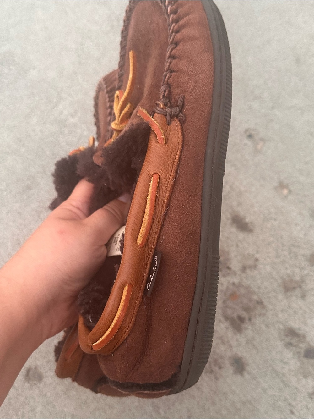 Cabelas 9 M men’s slippers - Picture 3 of 6